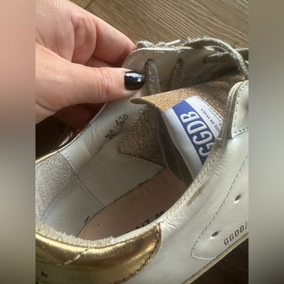 UNICORN Gold Swarovski Superstar size 38 - Picture 2 of 7